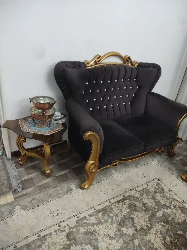 مبل راحتی هفت نفره|مبلمان خانگی و میز عسلی|ورامین, شهرک مدرس|دیوار