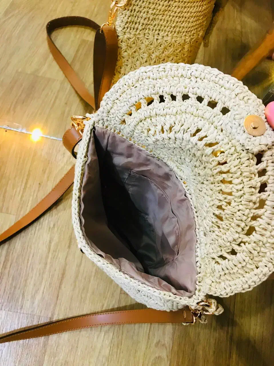 کیف دوشی رافیا|کیف، کفش، کمربند|رشت, حمیدیان|دیوار