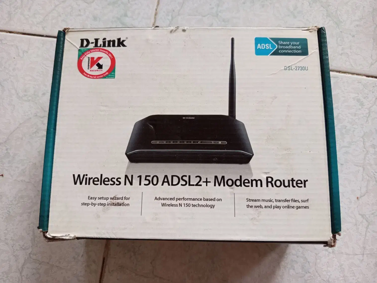 مودم تک آنتن دی لینک|مودم و تجهیزات شبکه|خرم‌آباد, |دیوار