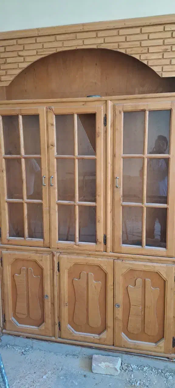 کمد و دکور و کتابخانه دیواری چوبی عمق ۲۰ سانت|کتابخانه، شلف، قفسه‌های دیواری|نجف‌آباد, یزدانشهر|دیوار