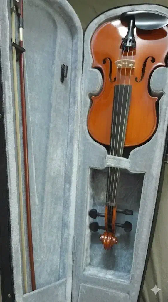 ویولن TF سایز4/4.کاملا سالم.فقط یکماه استفاده شده|ویولن|کرج, حیدرآباد|دیوار