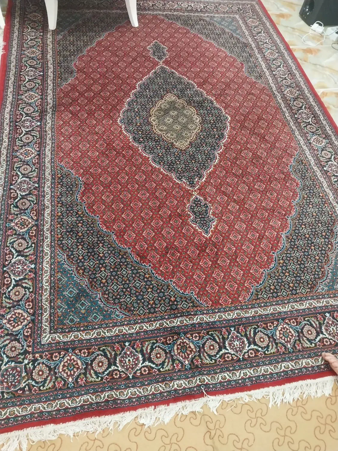 فرش ۶متری|فرش|سیاهکل, |دیوار