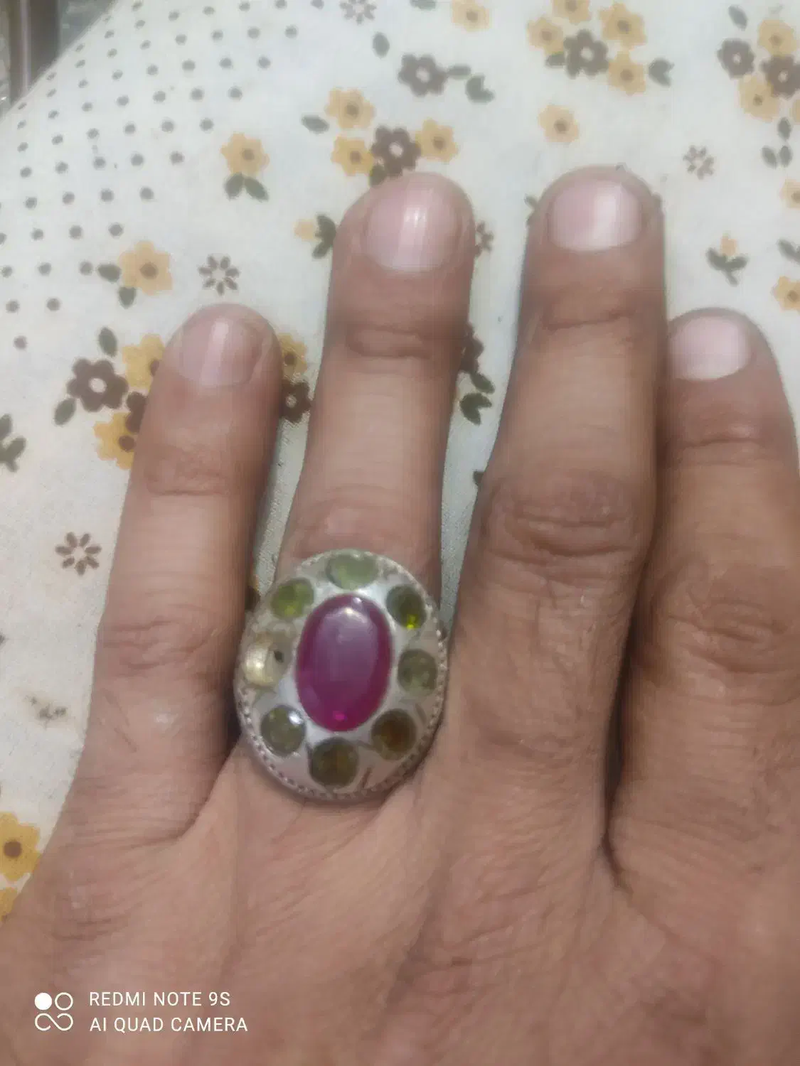 انگشتر۹جواهروپنج جواهر|جواهرات|بیرجند, |دیوار