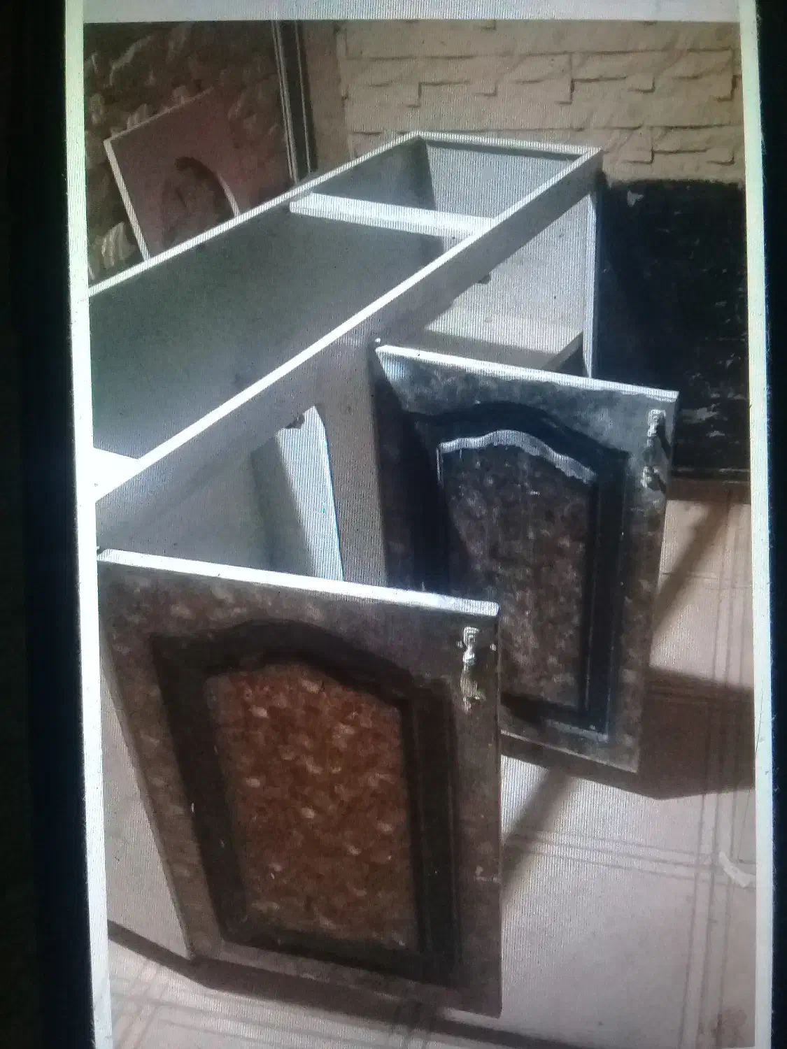 کابینت فلزی سه در زمینی|مصالح و تجهیزات ساختمان|اسفراین, |دیوار