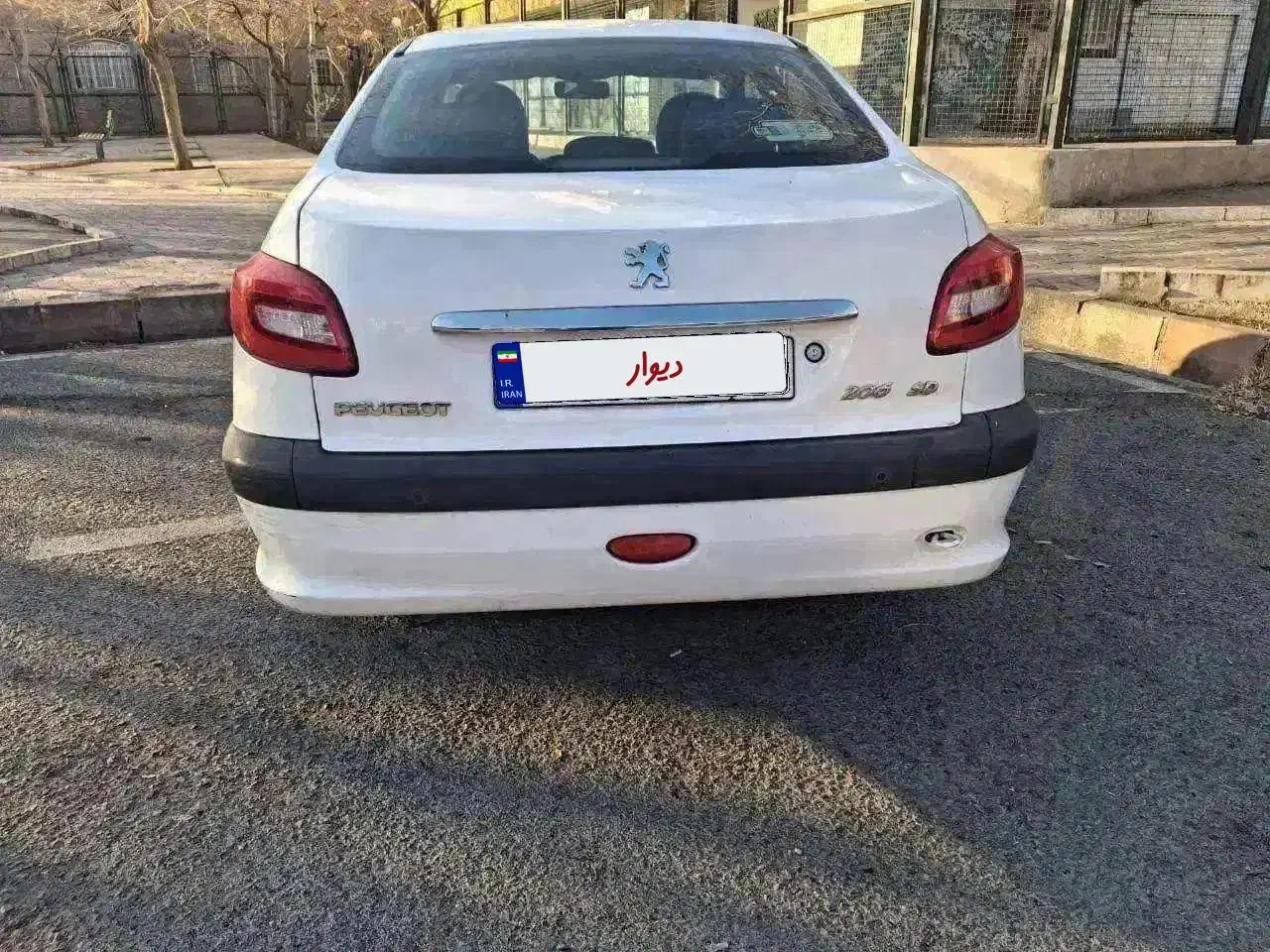 206sd - تمیز و دلپسند|خودرو سواری و وانت|قزوین, |دیوار