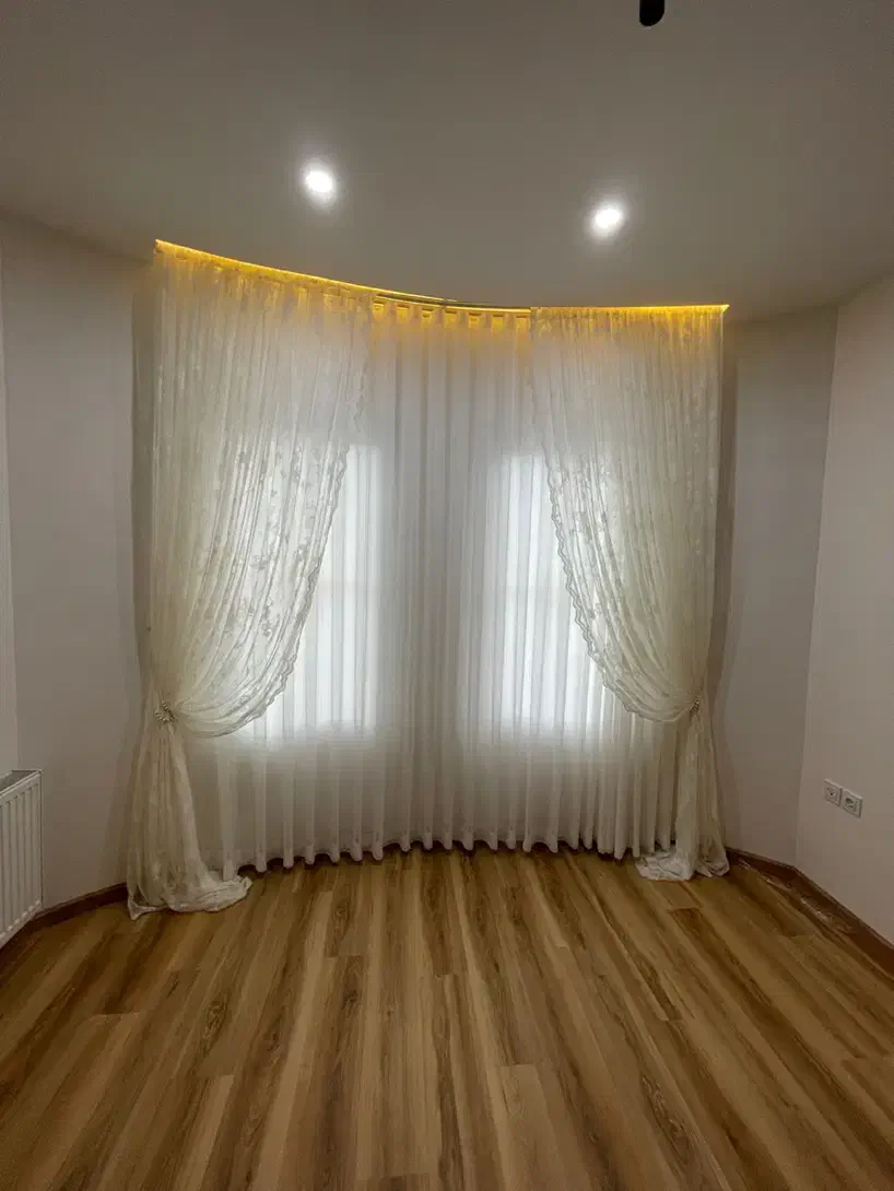 پرده حریر لوکس|پرده، رانر، رومیزی|رشت, شالکو|دیوار