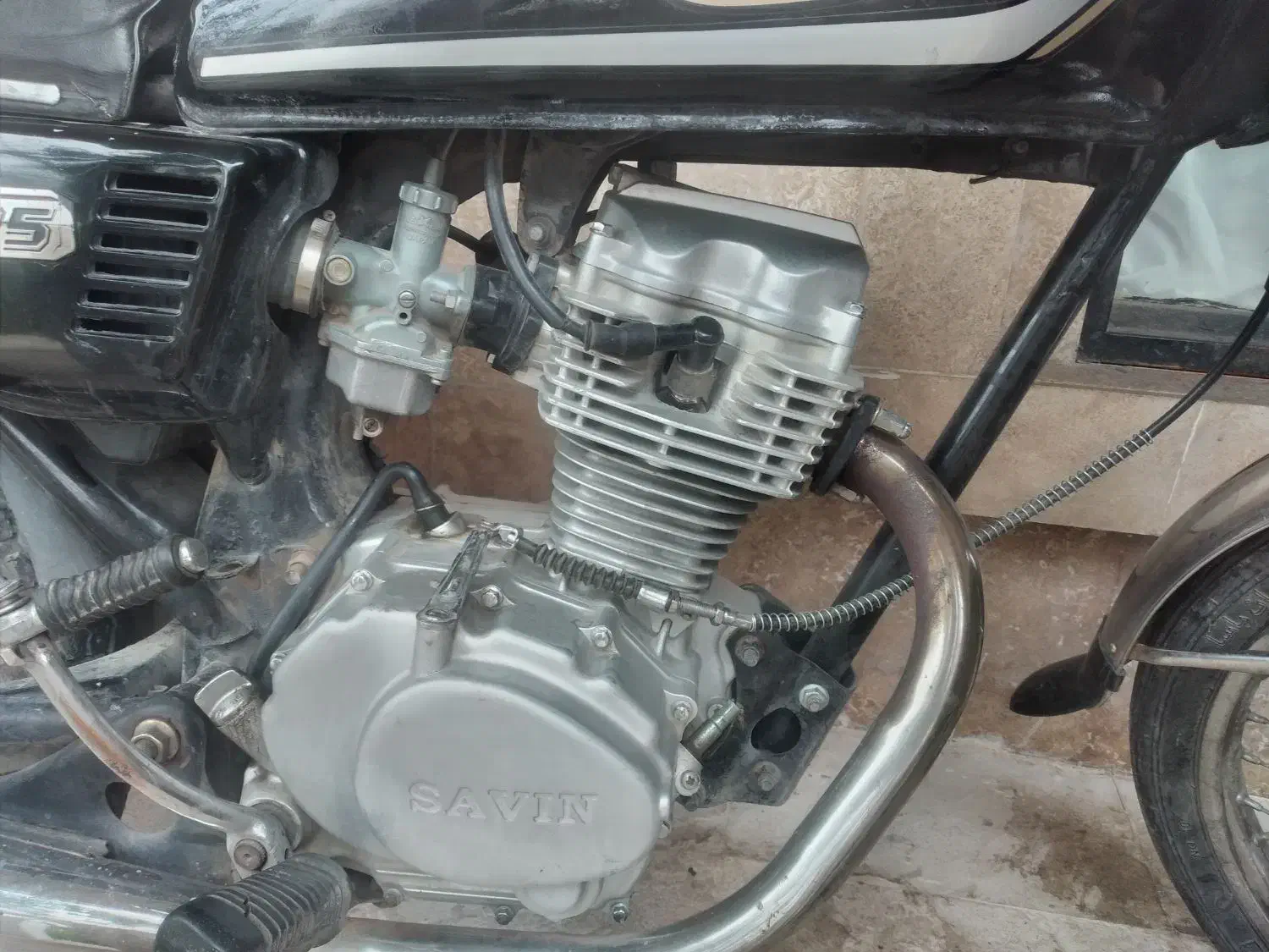 موتور ساوین پر شتاب گاز خور عالی ۱۲۵|موتورسیکلت|فردیس, قریشی|دیوار