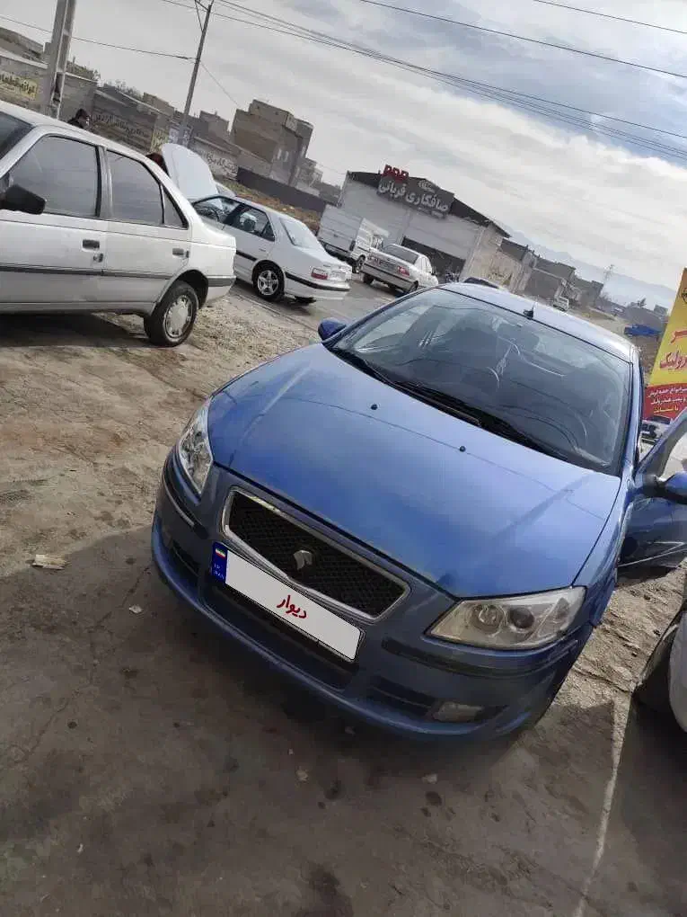 رانا رنگ ابی مدل ۹۳|خودرو سواری و وانت|مشهد, الهیه|دیوار