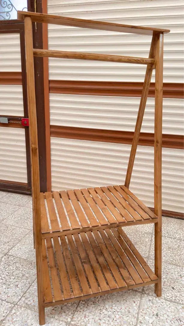 رگال لباس چوبی|بندرخت و رخت‌آویز|قم, عمار یاسر|دیوار