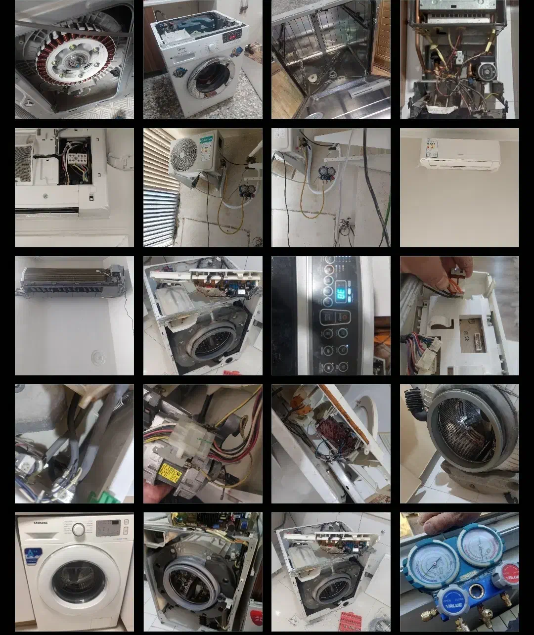 نصب و تعمیر ماشین لباسشویی، کولر گازی داکت، پکیج|خدمات پیشه و مهارت|کرج, فاز ۳ گوهردشت|دیوار