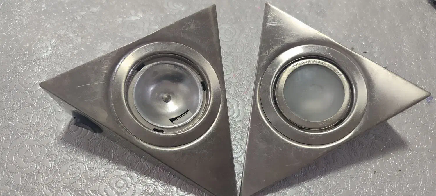 قاب استیل هالوژن|لامپ و چراغ|مشهد, عامل|دیوار