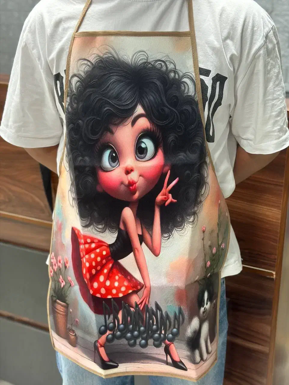 پیشبند پیش بند آشپزخانه مادام کوکو|سفره، حوله، دستمال آشپزخانه|تهران, افسریه جنوبی|دیوار