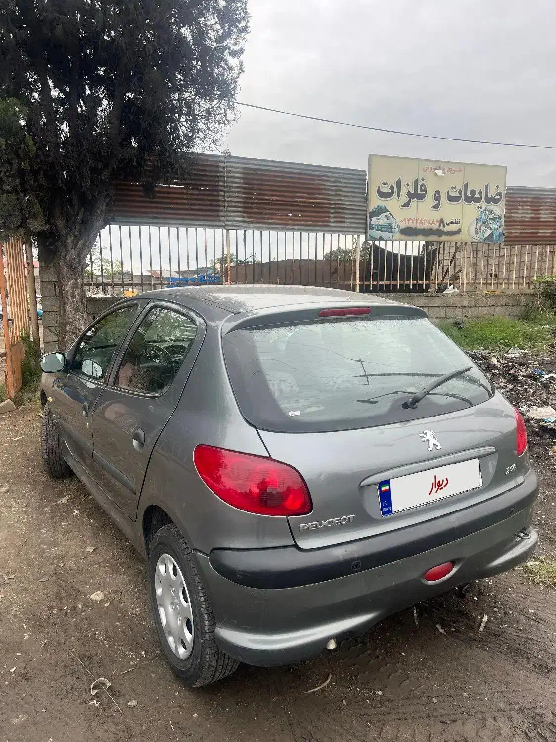 پژو۲۰۶ تیپ۵ مدل۹۳|خودرو سواری و وانت|قائمشهر, |دیوار