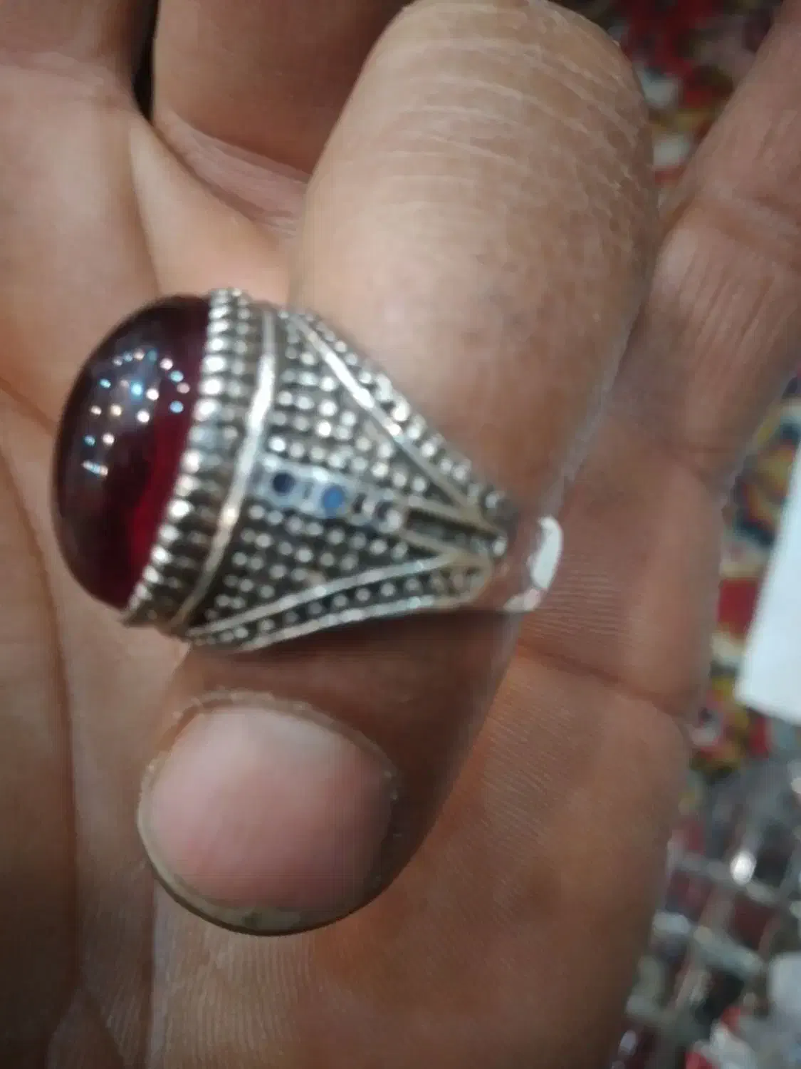 فروش دو عدد انگشتر یاقوت سرخ|جواهرات|شیراز, شیخ علی چوپان|دیوار