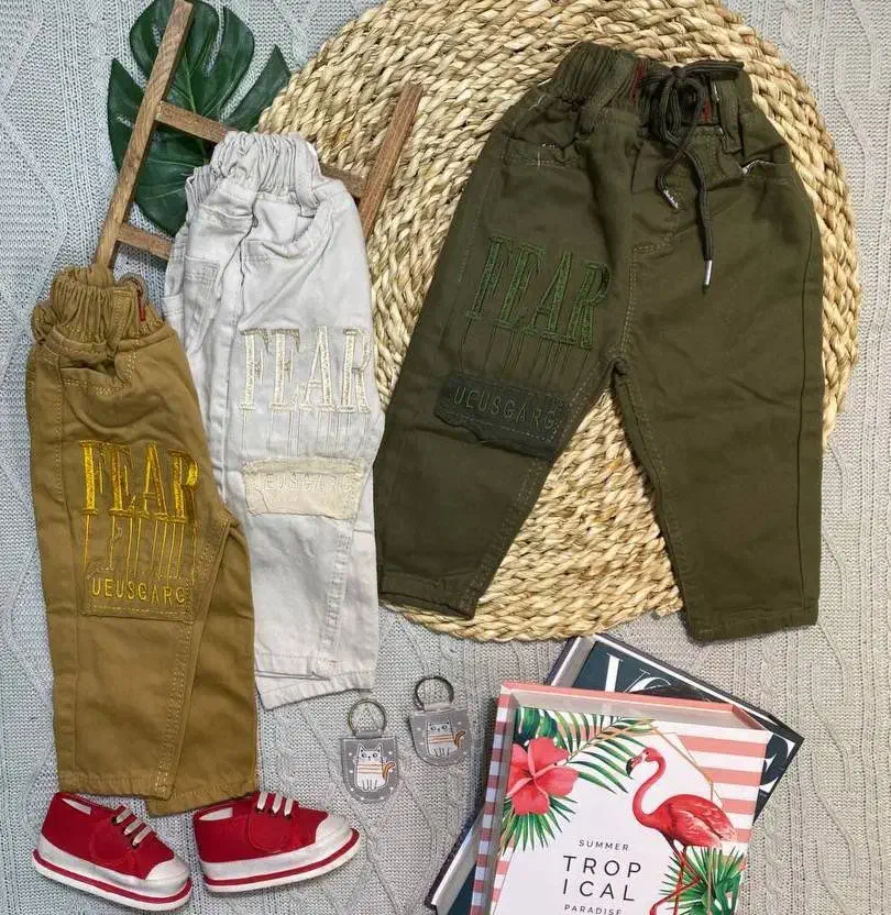 عمده تولیدی - شلوار کتان کش مجلسی انواع پسرانه|کفش و لباس بچه|اصفهان, آزادگان|دیوار