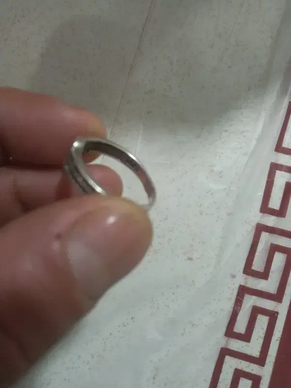 انگشتر نقره نگین دار|بدلیجات|هشتگرد, مدرس|دیوار