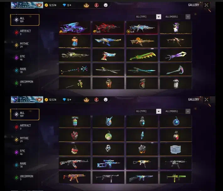 اکانت فری فایر با اکانت کلش|کنسول، بازی ویدئویی و آنلاین|آوج, |دیوار