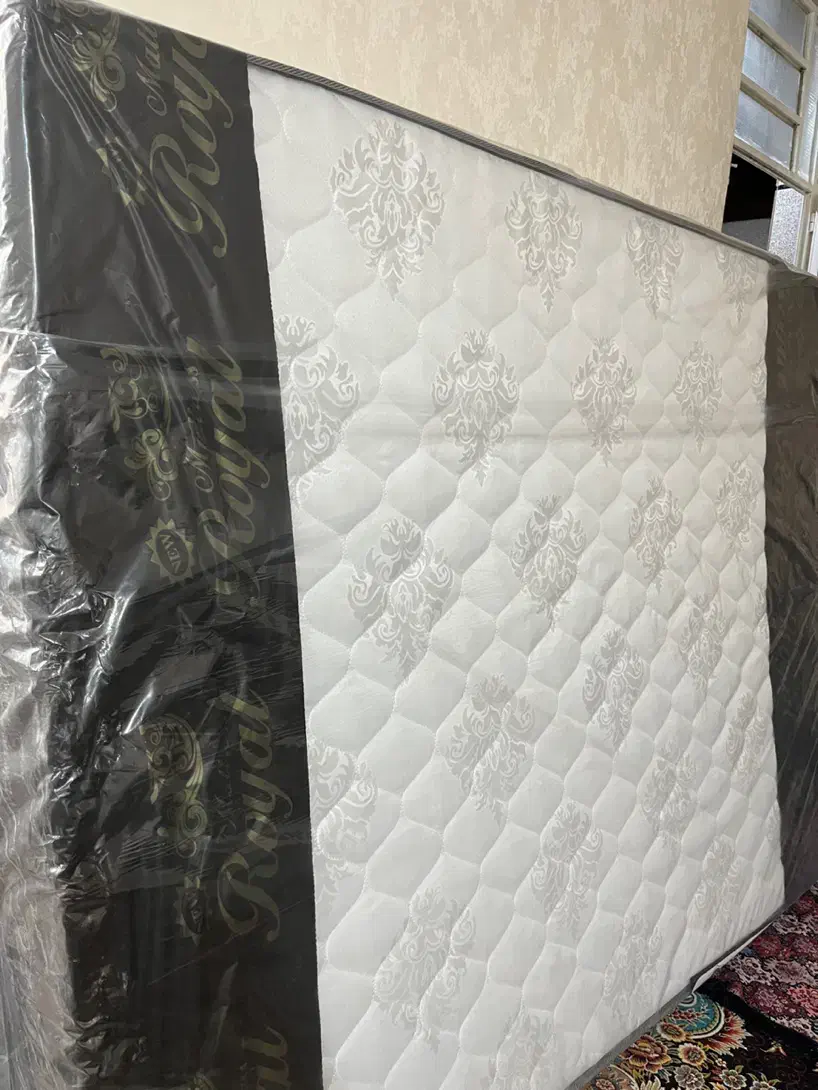 تشک رویال دو نفره نو آک 10 سال ضمانت|تشک تختخواب|اندیمشک, |دیوار