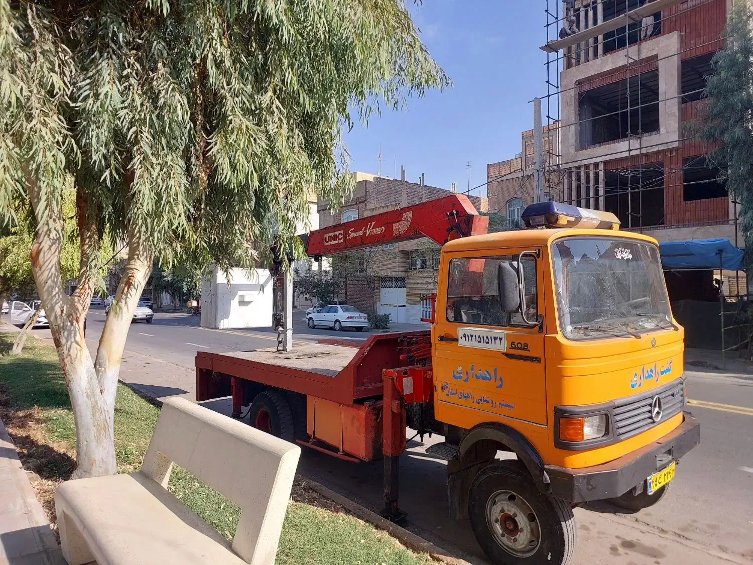 جرثقیل سبد دار تا ارتفاع ۱۵ متر|خدمات حمل و نقل|تهران, امیریه|دیوار