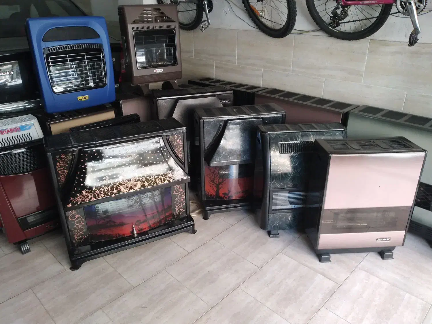 بخاری گازی نیک کالا و غیره(آدرس نوشتم)|بخاری، هیتر، شومینه|زنجان, |دیوار