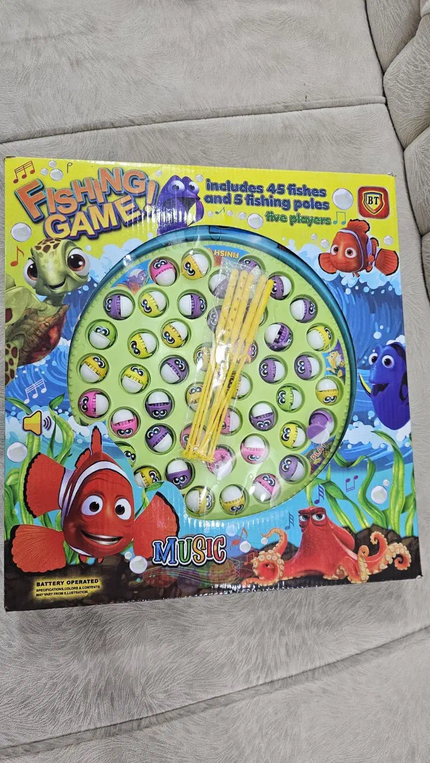 بازی ماهیگیری|اسباب‌بازی بچه|تهران, تهرانپارس شرقی|دیوار