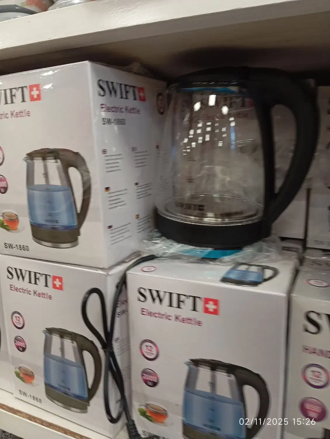 کتری برقی سوئیفت مناسب برای جهیزیه عروس|سماور، چایساز، قهوهساز|تبریز, |دیوار