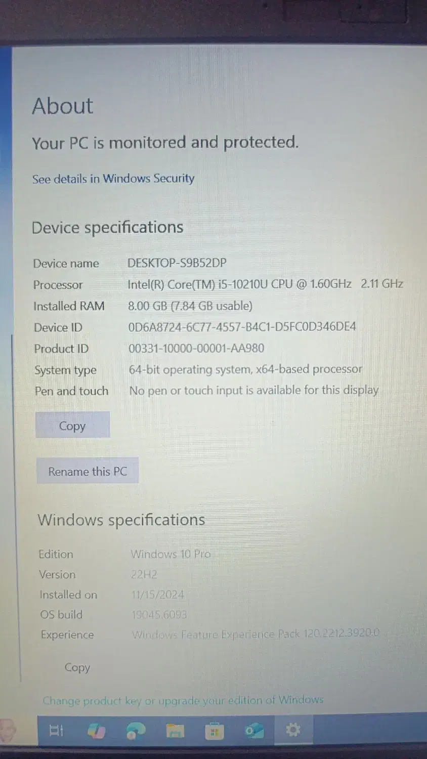 لب تاپ ایسرنسل10|رایانه همراه|اصفهان, خانه اصفهان|دیوار