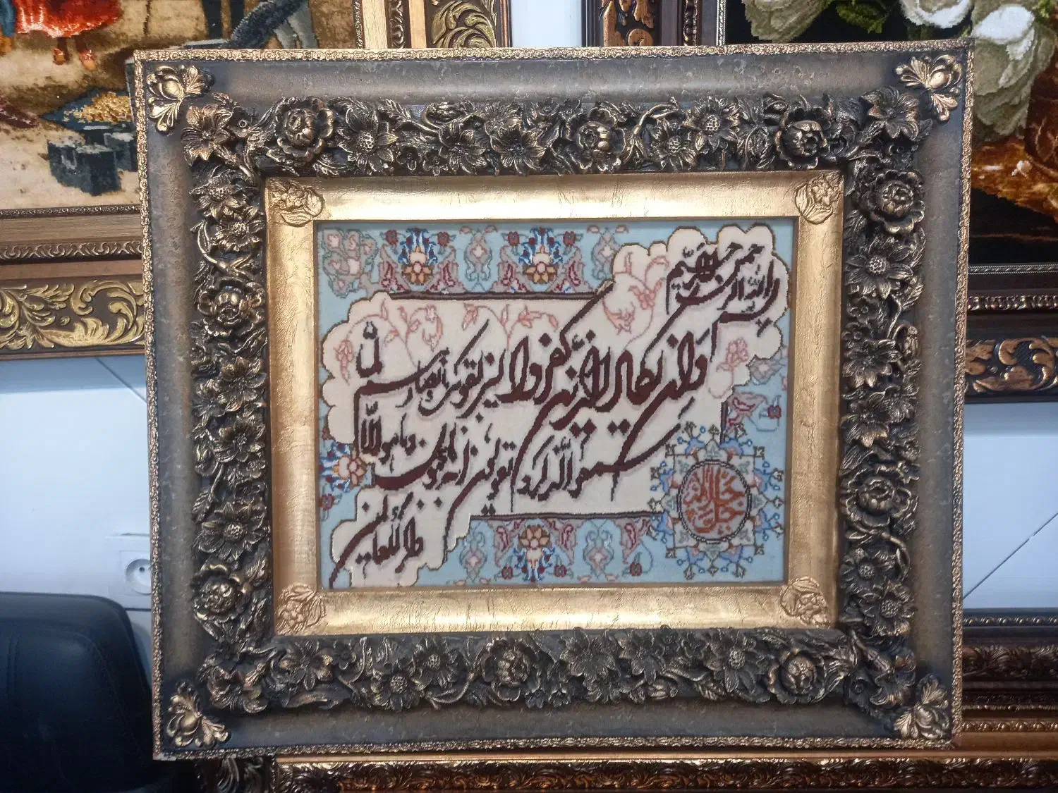 تابلوفرش دستباف ایه قیمت مناسب از ۲۷۰۰ تا ۳م golha|تابلو فرش|تهران, نارمک|دیوار