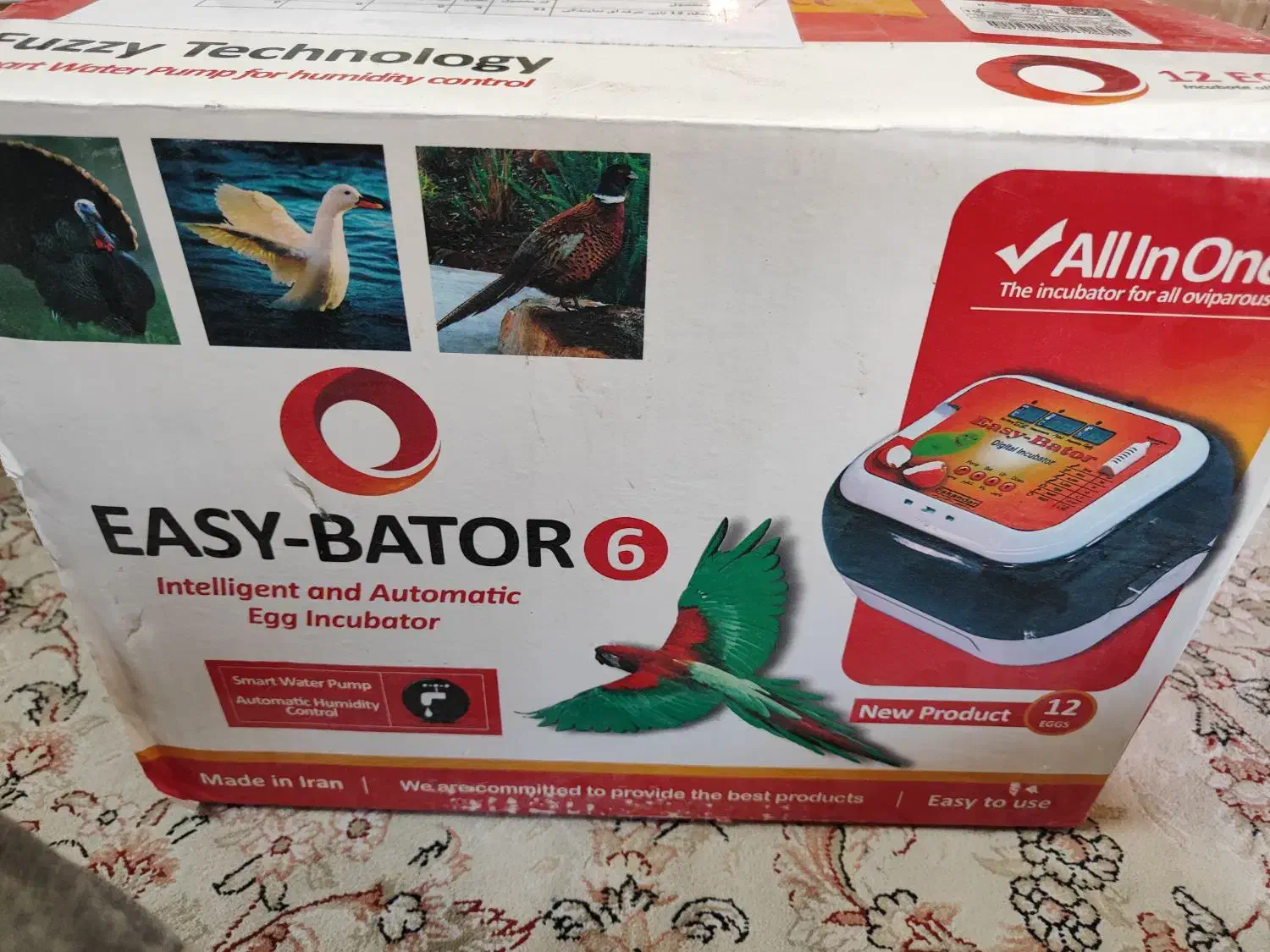 دستگاه جوجه کشی Easy Bator 6|ماشین‌آلات صنعتی|شیراز, قلعه نو|دیوار