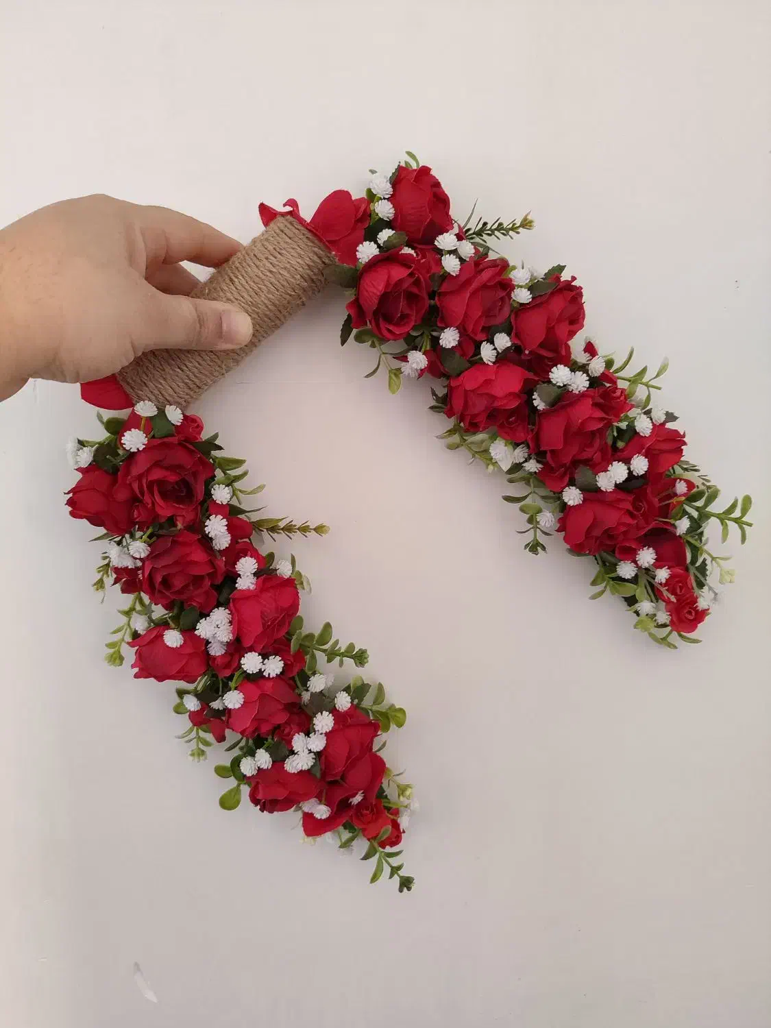 دسته گل عروس میکانا|گل مصنوعی|بندرعباس, |دیوار