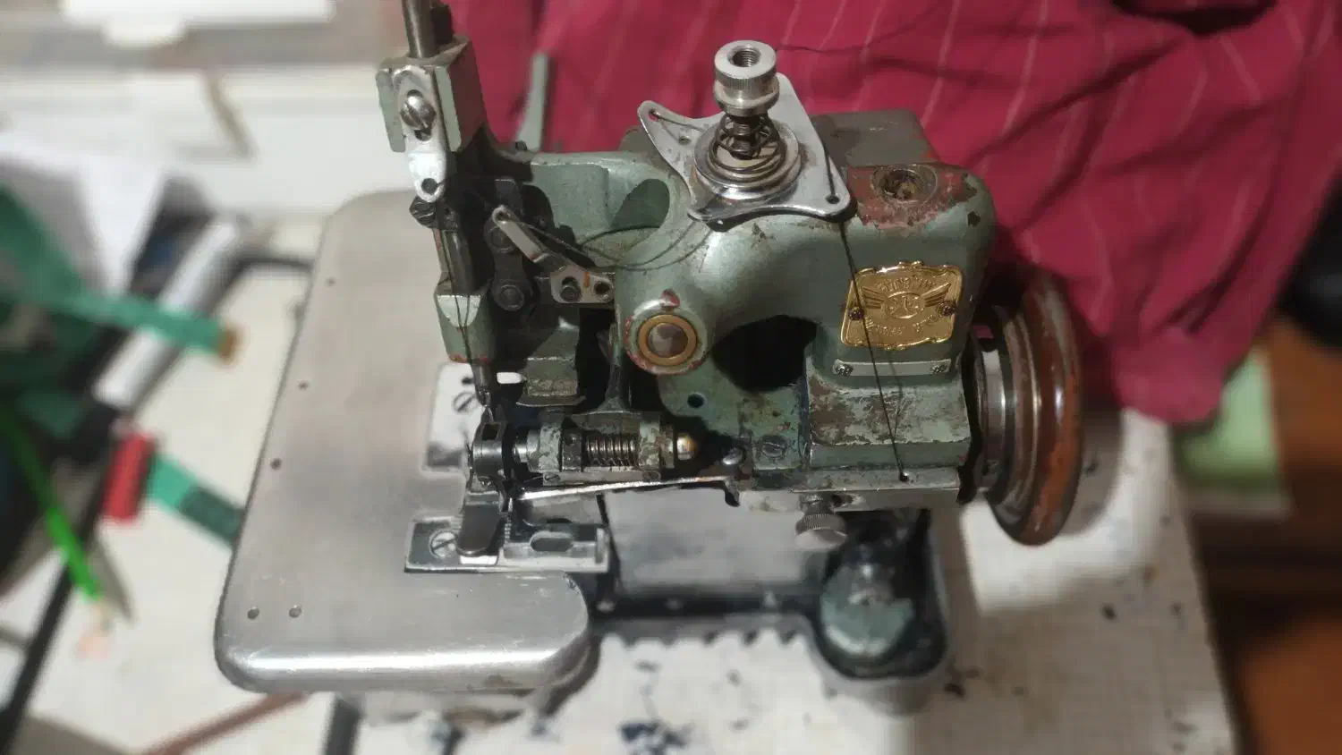 چرخ سردوز سه نخ کارکرده سالم بدون دینام|چرخ خیاطی و ریسندگی|سبزوار, جهاد کشاورزی|دیوار