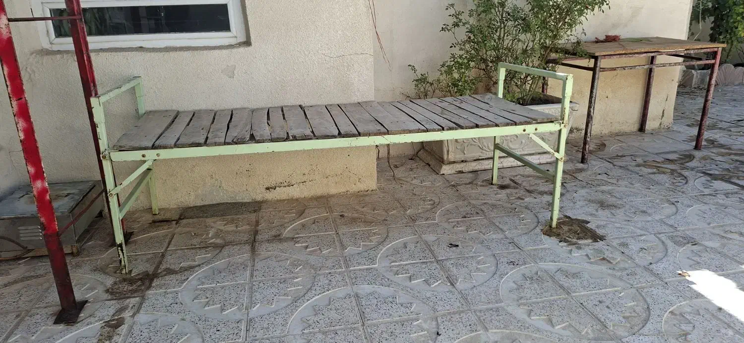 تخت فلزی تا شو|تخت و سرویس خواب|ایلام, |دیوار