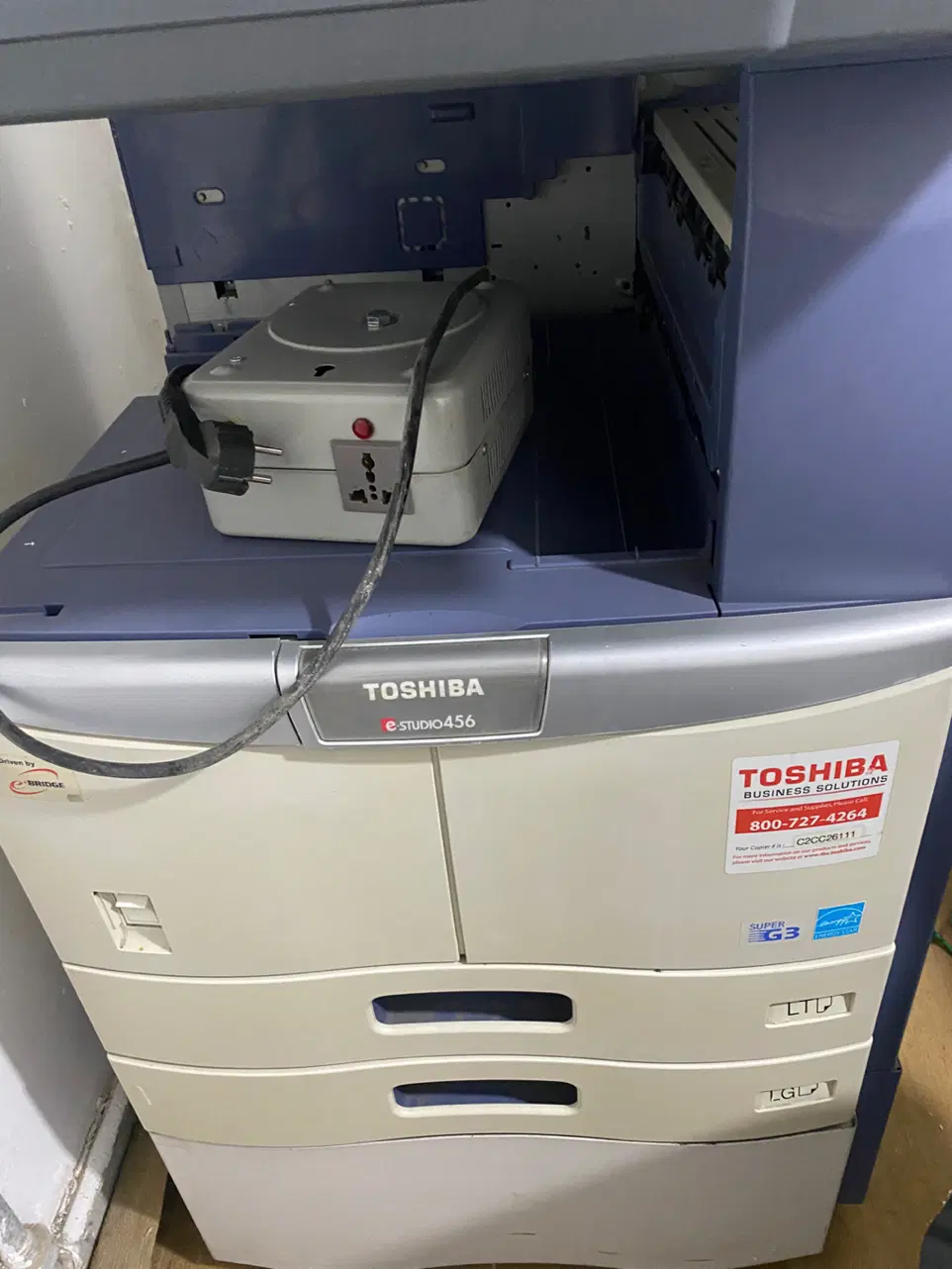 دستگاه فتوکپی استوک توشیبا مدل Toshiba e-STUDIO456|پرینتر، اسکنر، کپی، فکس|مشهد, آزادشهر|دیوار