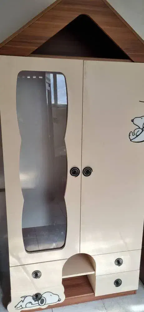 سرویس کامل  خواب کودک و نوجوان|تخت و سرویس خواب|مبارکه, |دیوار