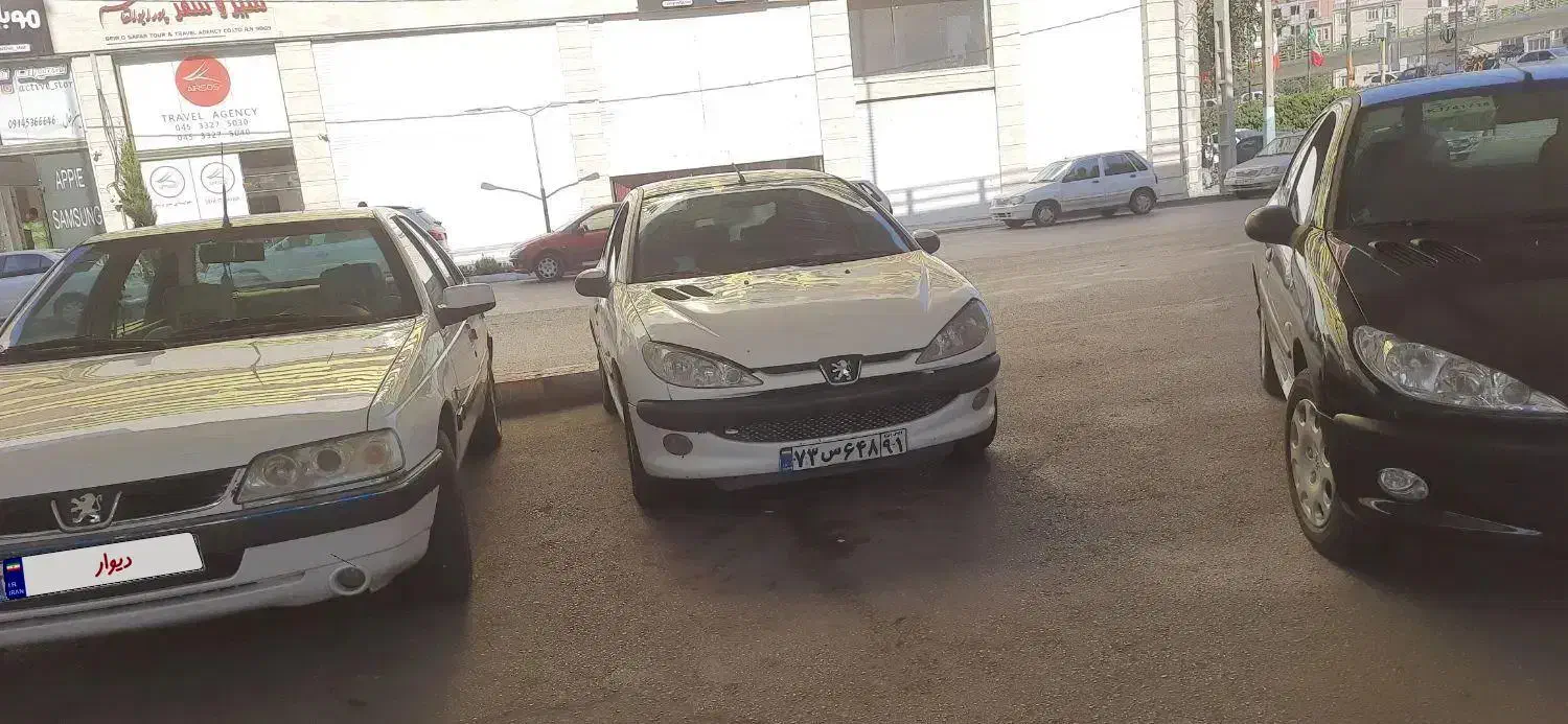 ۲۰۶ مدل ۹۸ رویت رنگ|خودرو سواری و وانت|پارس‌آباد, |دیوار