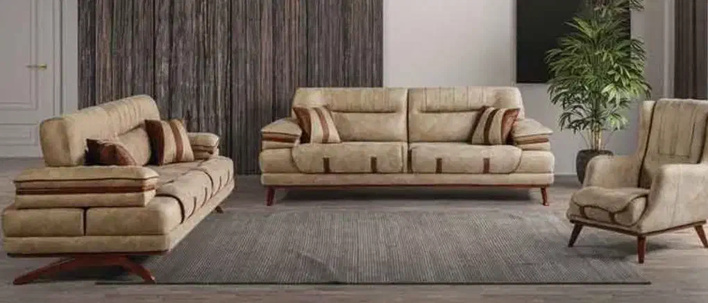 مبل راحتی صدفی نخ پنبه|مبلمان خانگی و میز عسلی|ارومیه, |دیوار