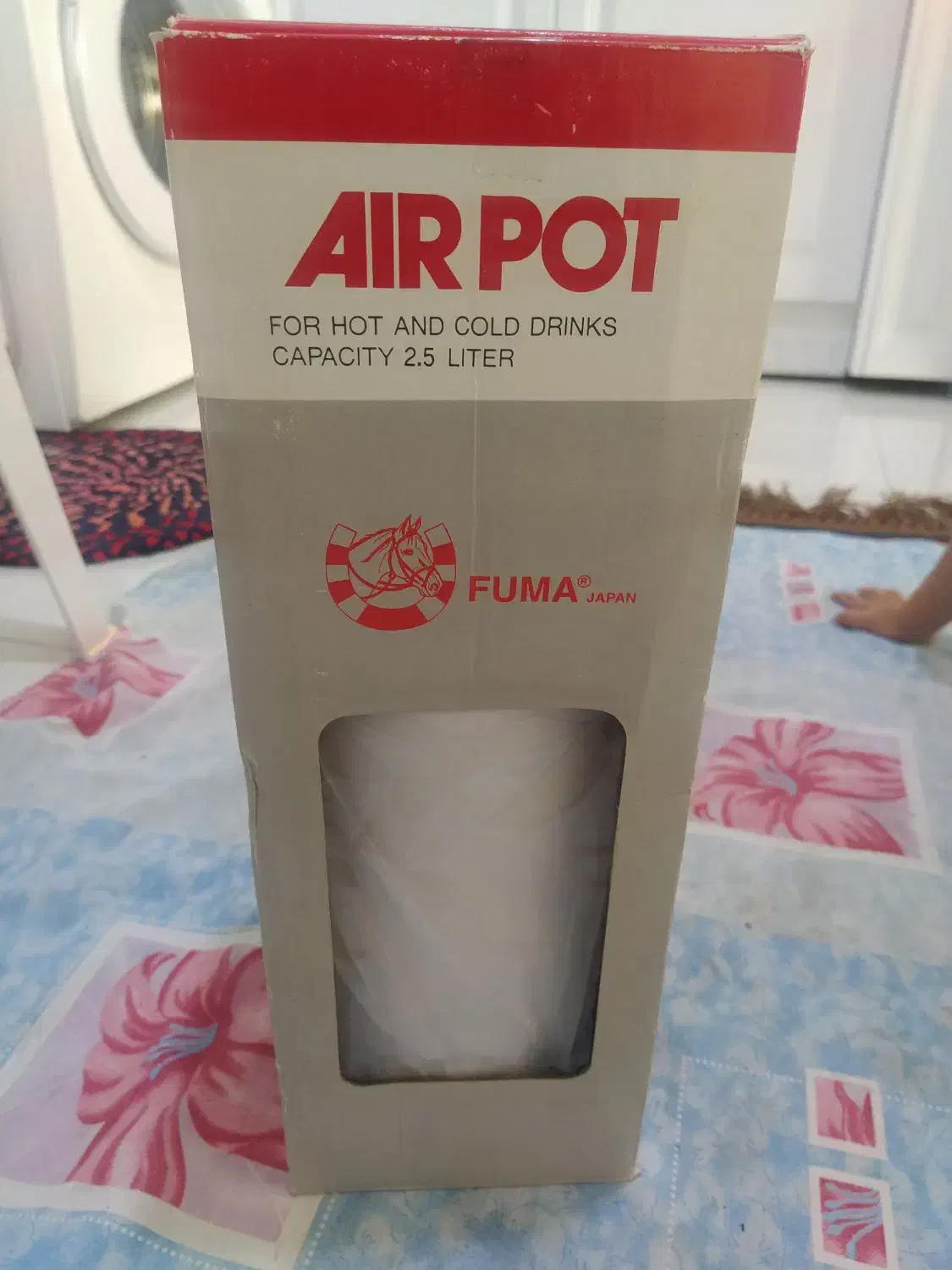 فلاسک فوما 2.5 ژاپن اصل با جعبه آکبند|ظروف نگهدارنده، پلاستیکی، یکبارمصرف|کرج, شهرک بنفشه|دیوار