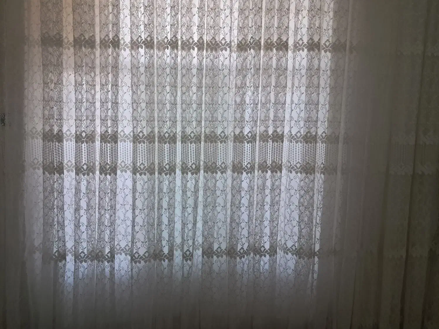 پرده ۳ متری به همراه آستری و چوب پرده|پرده، رانر، رومیزی|اندیمشک, |دیوار