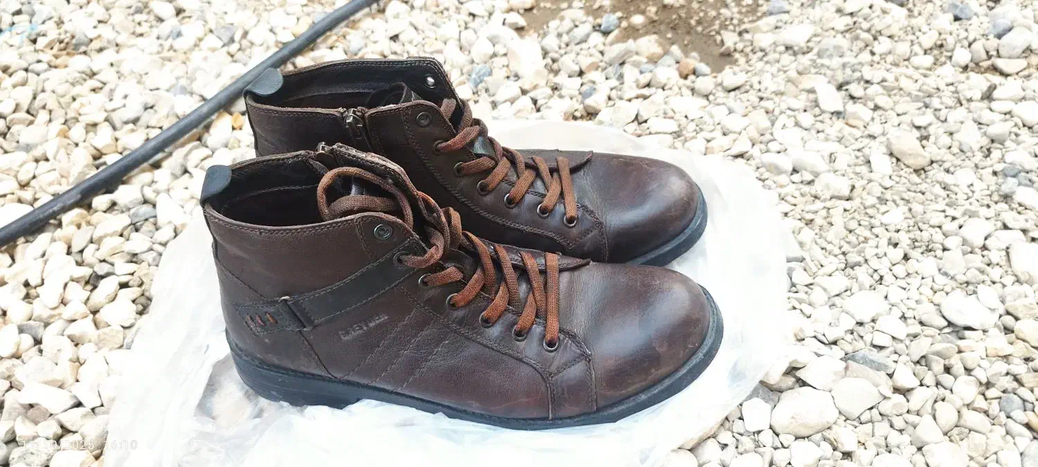 کفش تمام چرم حالت نیم بوت|کیف، کفش، کمربند|داراب, |دیوار