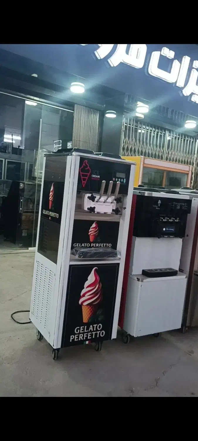 ماشین بستنی قیفی ساز BRAVOO|کافی‌شاپ و رستوران|جوانرود, |دیوار