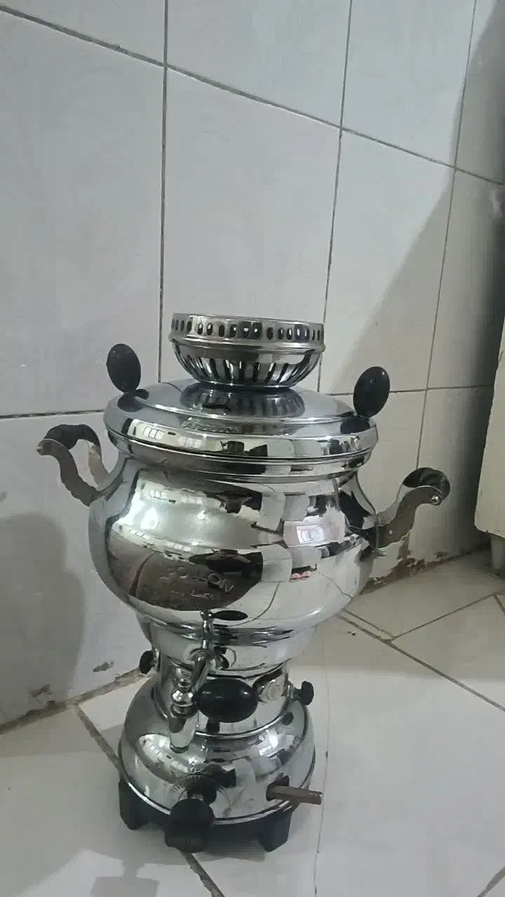 سماور گازی آپلون ۴/۵ لیتری سالم|سماور، چایساز، قهوهساز|قدس, شهرقدس|دیوار