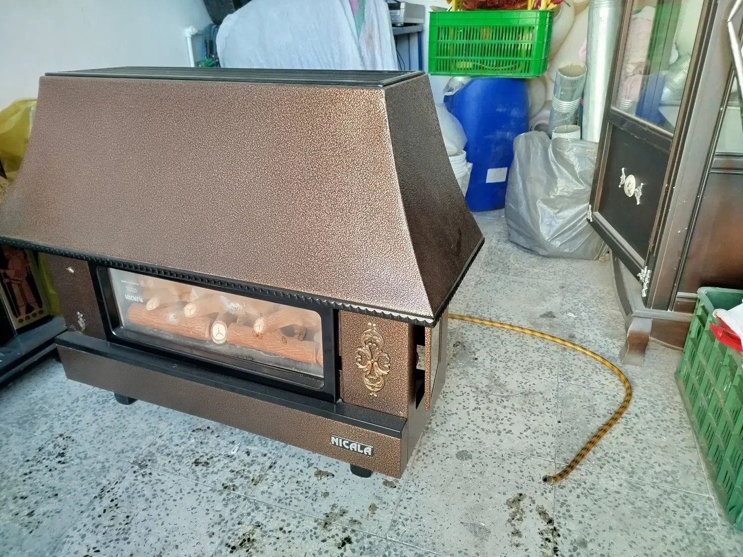 بخاری شومینه|بخاری، هیتر، شومینه|مشگین شهر, |دیوار