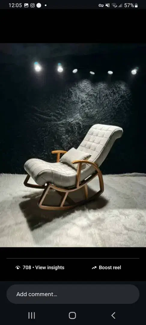 صندلی راک|مبلمان خانگی و میز عسلی|چهاردانگه (تهران), |دیوار