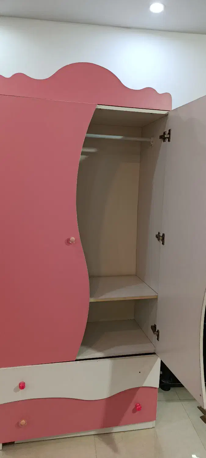 کمد لباس کودک|جاکفشی، کمد، دراور|ساری, |دیوار