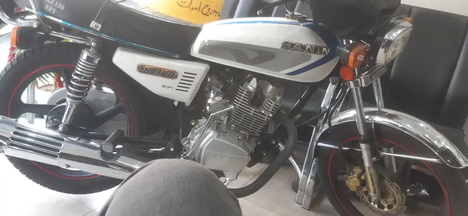 مو تور ۱۵۰ استارتی در حد نو ۵ سال خوابیده بوده|موتورسیکلت|تهران, والفجر (افسریه)|دیوار