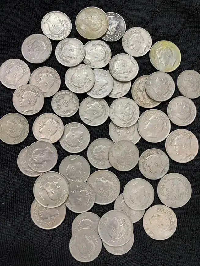 سکه های شاهی|کلکسیون سکه، تمبر، اسکناس|رشت, انصاری|دیوار