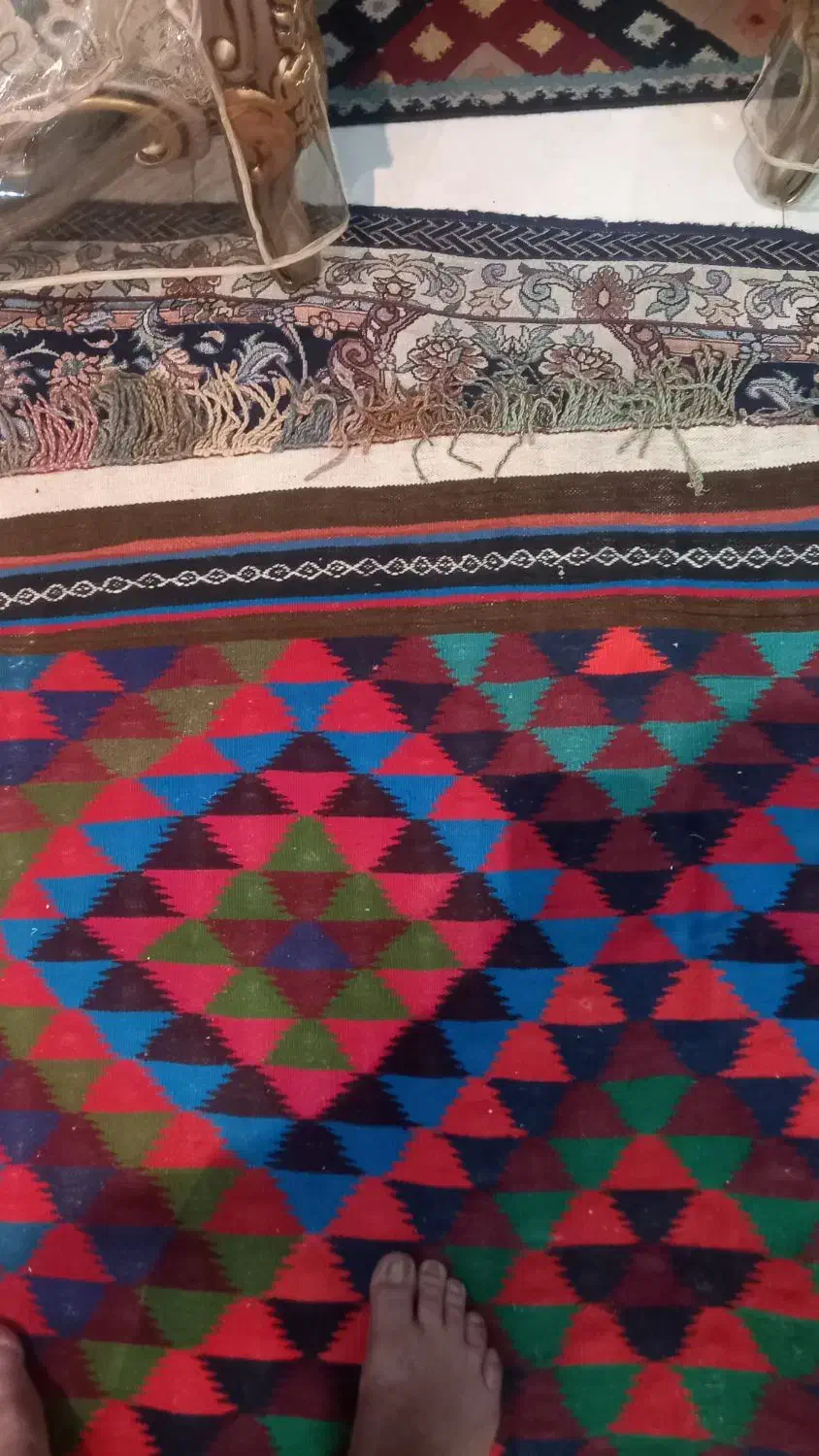 کلیم دست بافت .بزرگ و نو|گلیم، جاجیم، گبه|تهران, نیکنام|دیوار