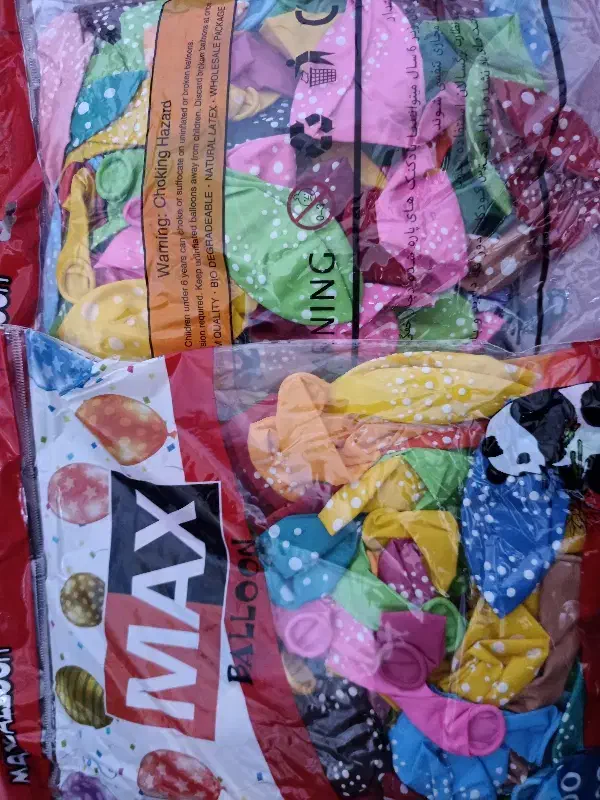 بادکنک طرح دار (MAX)|اسباب‌بازی بچه|بروجن, |دیوار