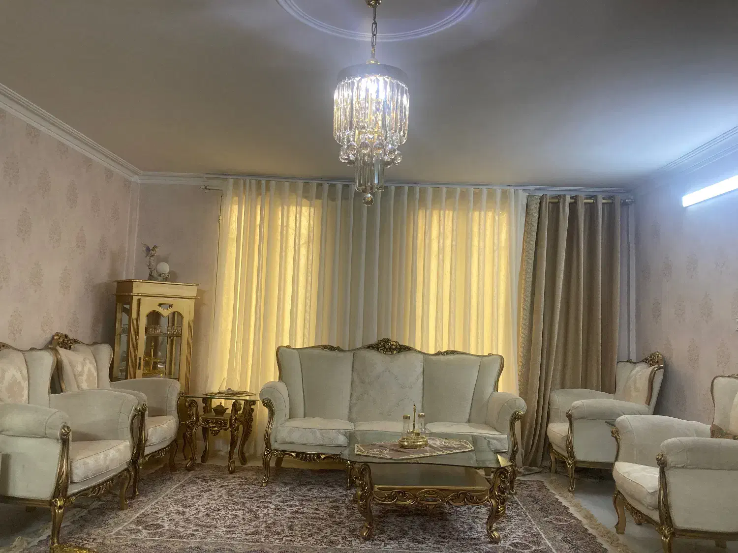 مبلمان استیل|مبلمان خانگی و میز عسلی|سرخه حصار, |دیوار