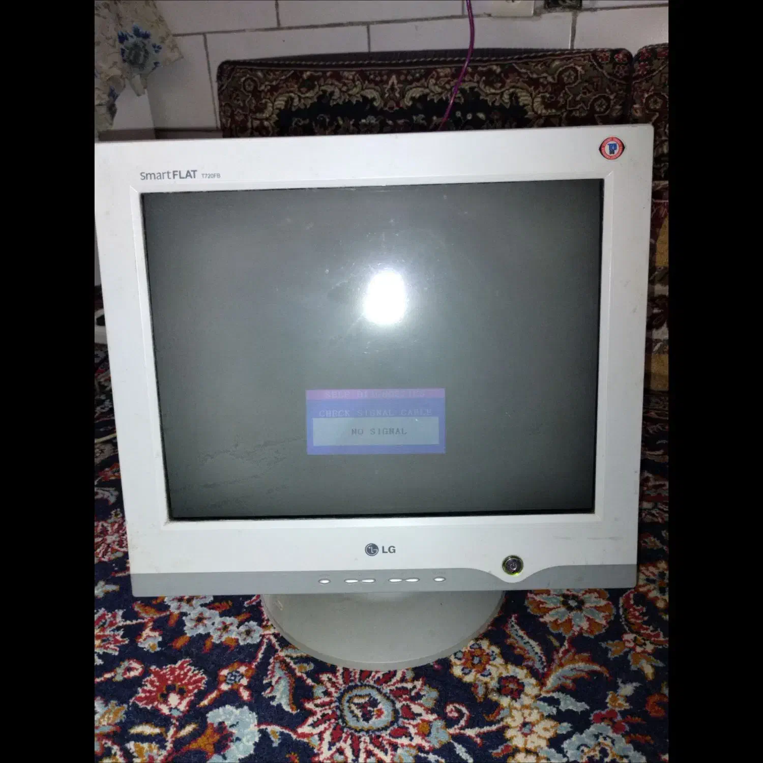 مانیتور مدل ال جی smart flat t720fb|قطعات و لوازم جانبی رایانه|کرمان, |دیوار